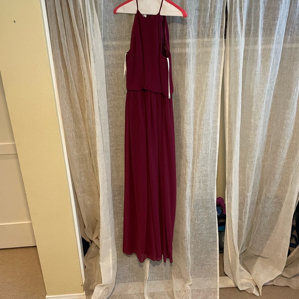Donna Morgan dress with sash. Size 2
